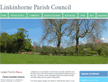 Tablet Screenshot of linkinhorneparish.co.uk